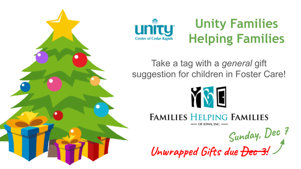 Unity Families Helping Families