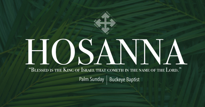 Palm Sunday Devotion  image