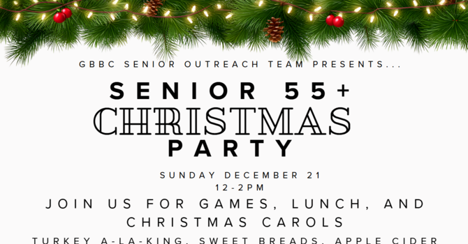 Seniors 55+ Christmas Party