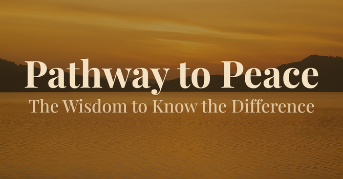 The Wisdom to Know the Difference