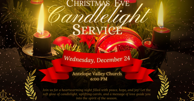Christmas Eve Candle Light Service image