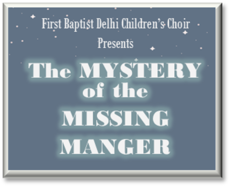 "The Mystery of the Missing Manger" 