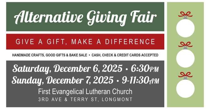 Alternative Giving Fair