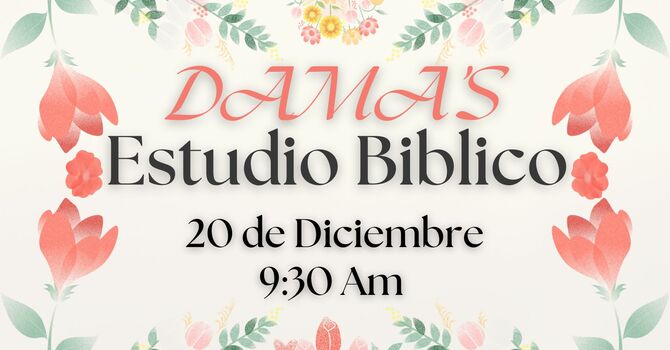 Estudio Biblico para Damas