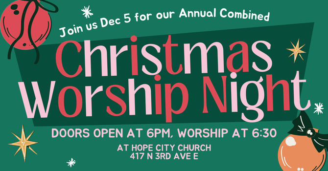 Christmas Worship Night
