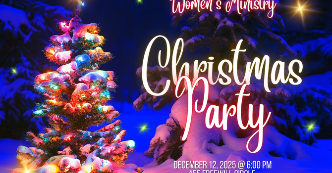 Women’s Ministry Christmas Party