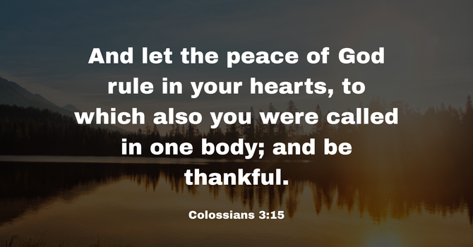 Colossians 3:15