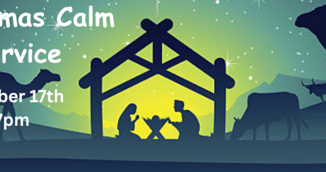 Christmas Calm service (tinsel and tears )