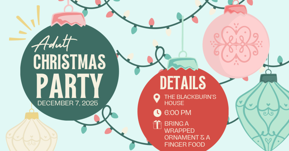 Adult Christmas Party