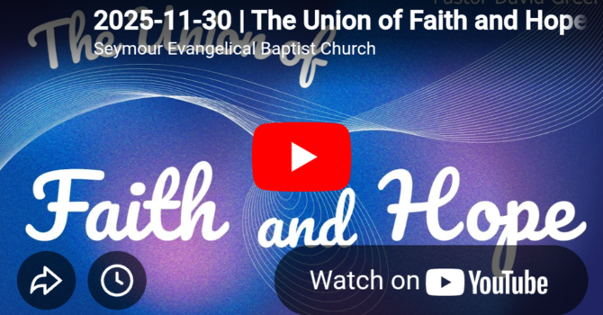 The Union of Faith and Hope