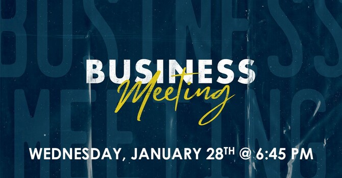 Church Business Meeting