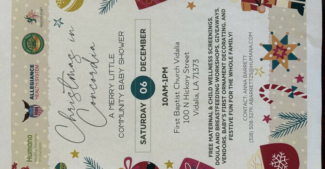 Christmas in Concordia Baby Shower