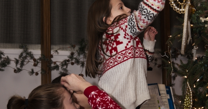 Christmas Tree Setup and Decorating