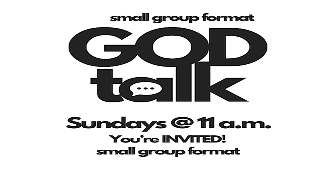 God Talk Adult Small Group