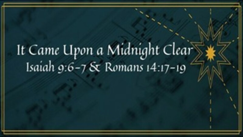 In Came Upon a Midnight Clear