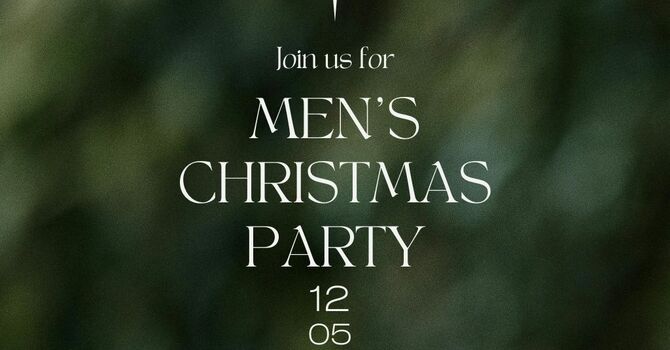 Men's Christmas Party