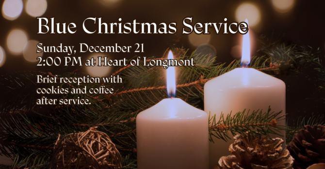 Blue Christmas Service