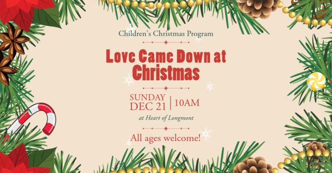 Love Came Down at Christmas