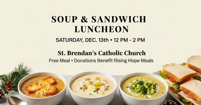 Free Soup and Sandwich Luncheon