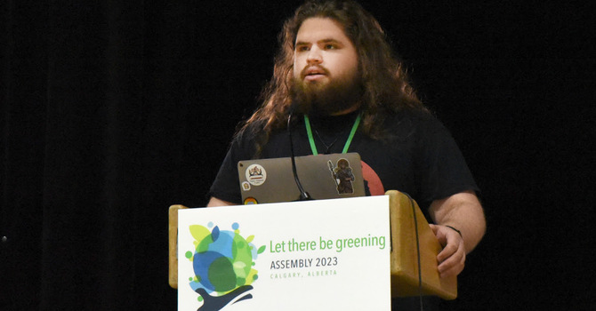 Boston Laferté Honoured with Ecumenical Bursary Award image