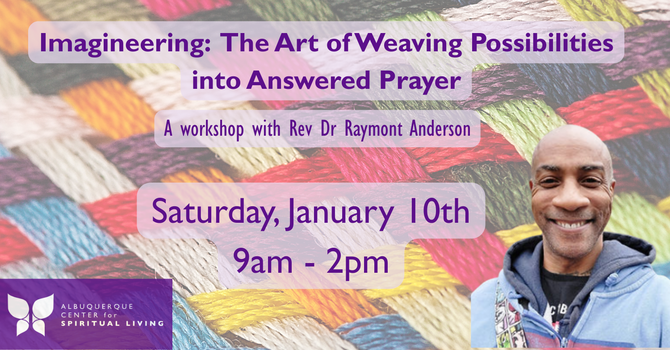 Imagineering Workshop with Rev Dr Raymont Anderson