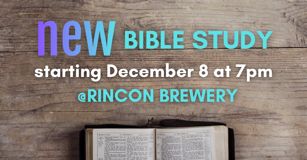New Bible Study with Pastor Todd