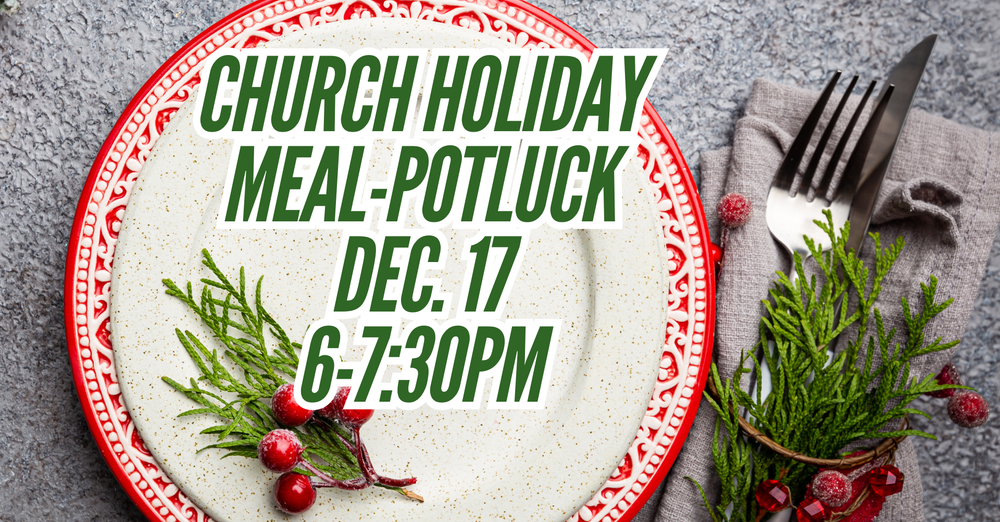 Christmas Holiday Potluck Meal