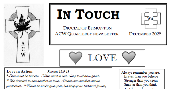 In Touch Newsletter - December