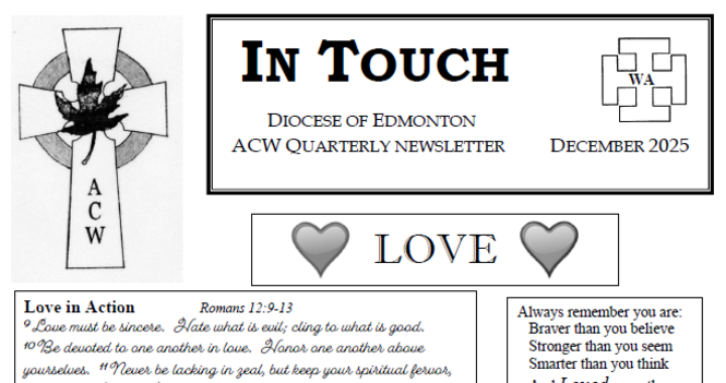 In Touch Newsletter - December