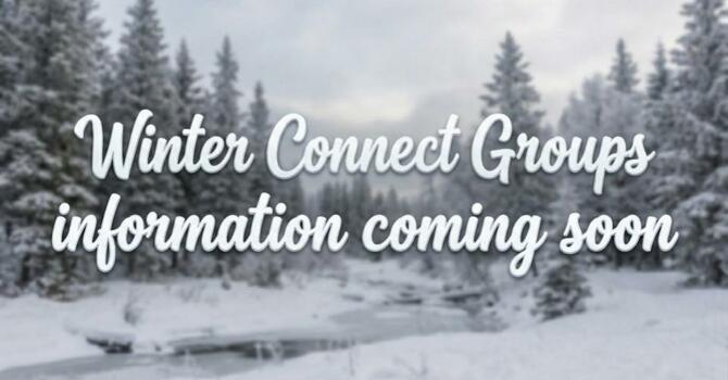 Winter Semester Connect Groups image