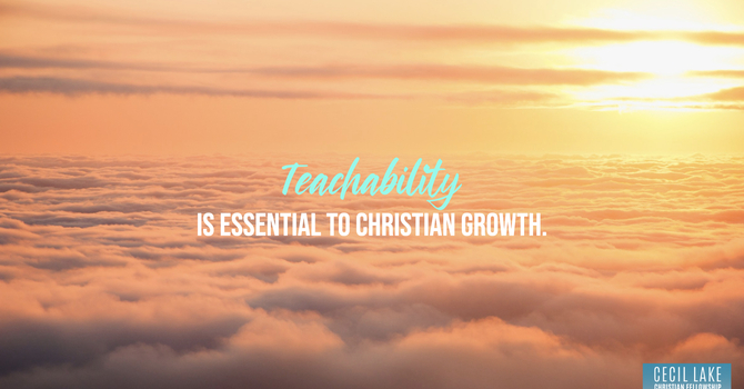 “TEACHABILITY” image