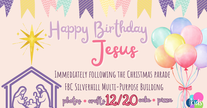 Happy Birthday Jesus Party
