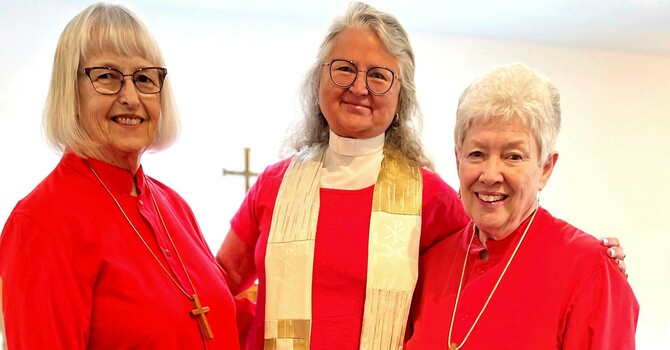 St. George's, Devon Observes Red Dress Day image
