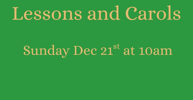 Lessons and Carols