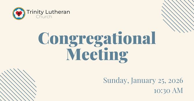 Congregational Meeting 