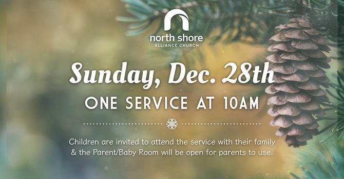 One Service at 10am