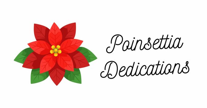 Poinsettia Dedications