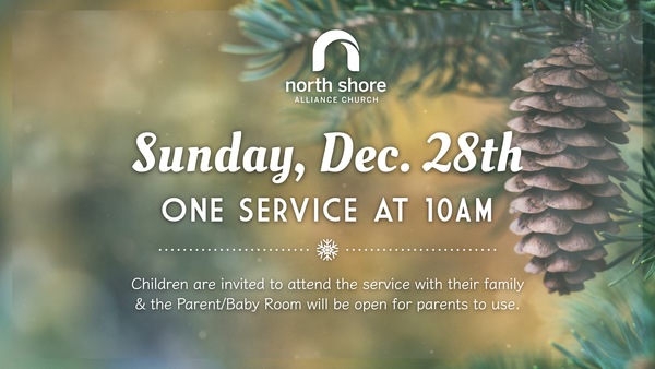 One Service at 10am