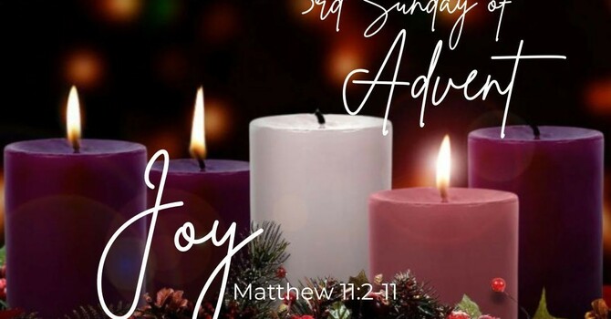 3rd SUNDAY OF ADVENT image