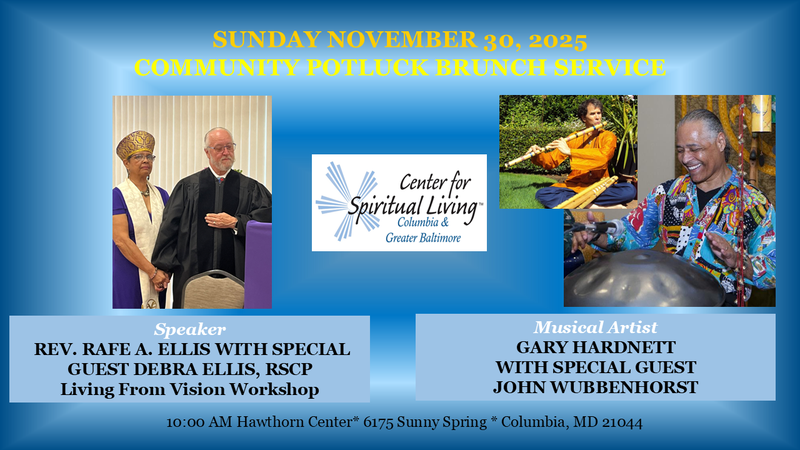 Living From Vision Workshop Sunday