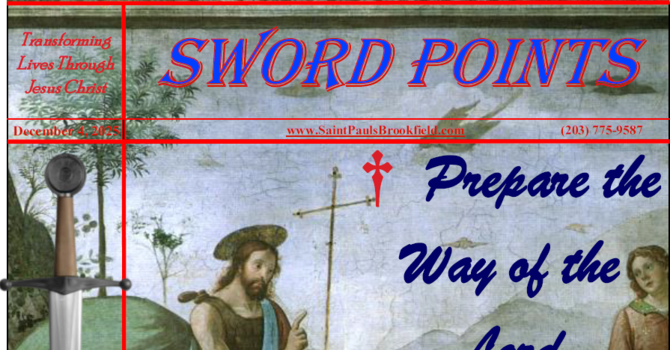 St. Paul's Sword Points for December 4, 2025 image