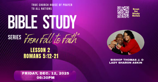 Friday Bible Study: "From Fall to Faith" - Lesson 2 image