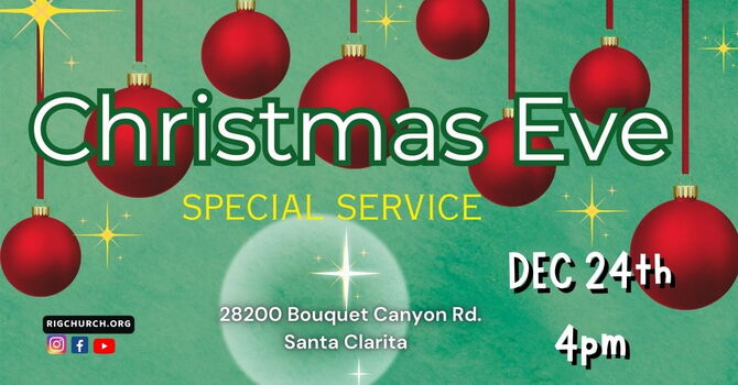 CHRISTMAS EVE SERVICE
