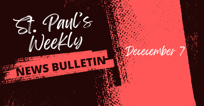 December 7 News Bulletin image