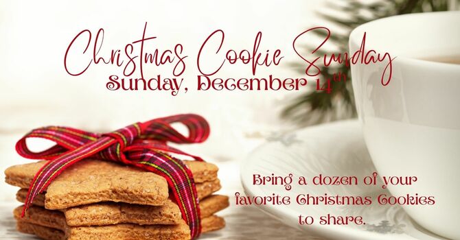 Christmas Cookie Sunday