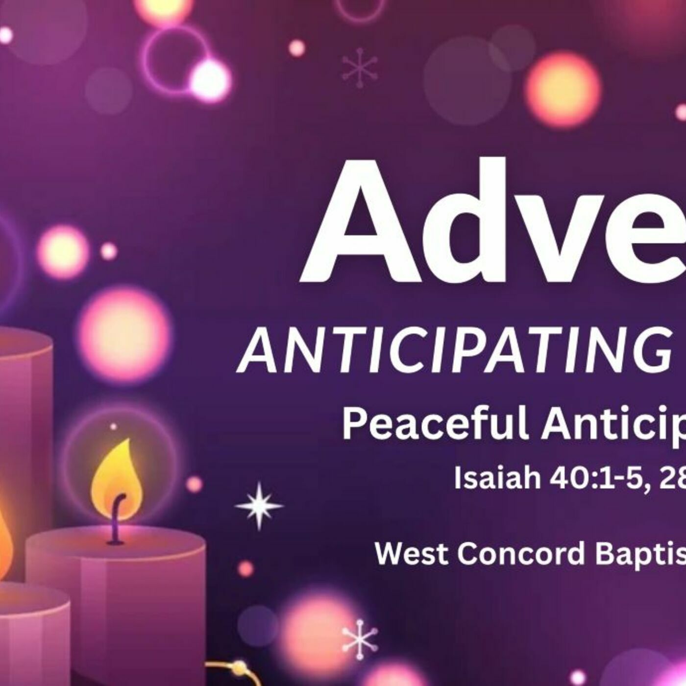 Anticipating Christ Anticipating Christ