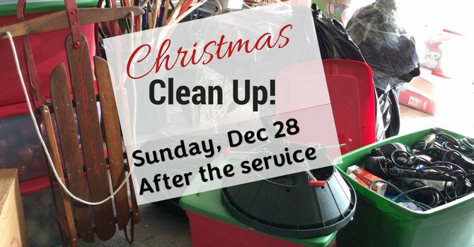 Christmas Clean up
