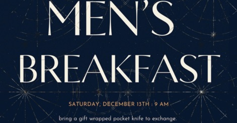 Men’s Breakfast