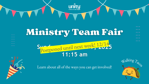 Postponed Until Next Week