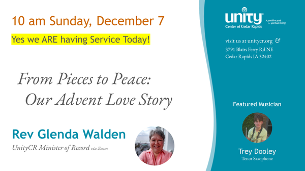 YES - we are having service today! 